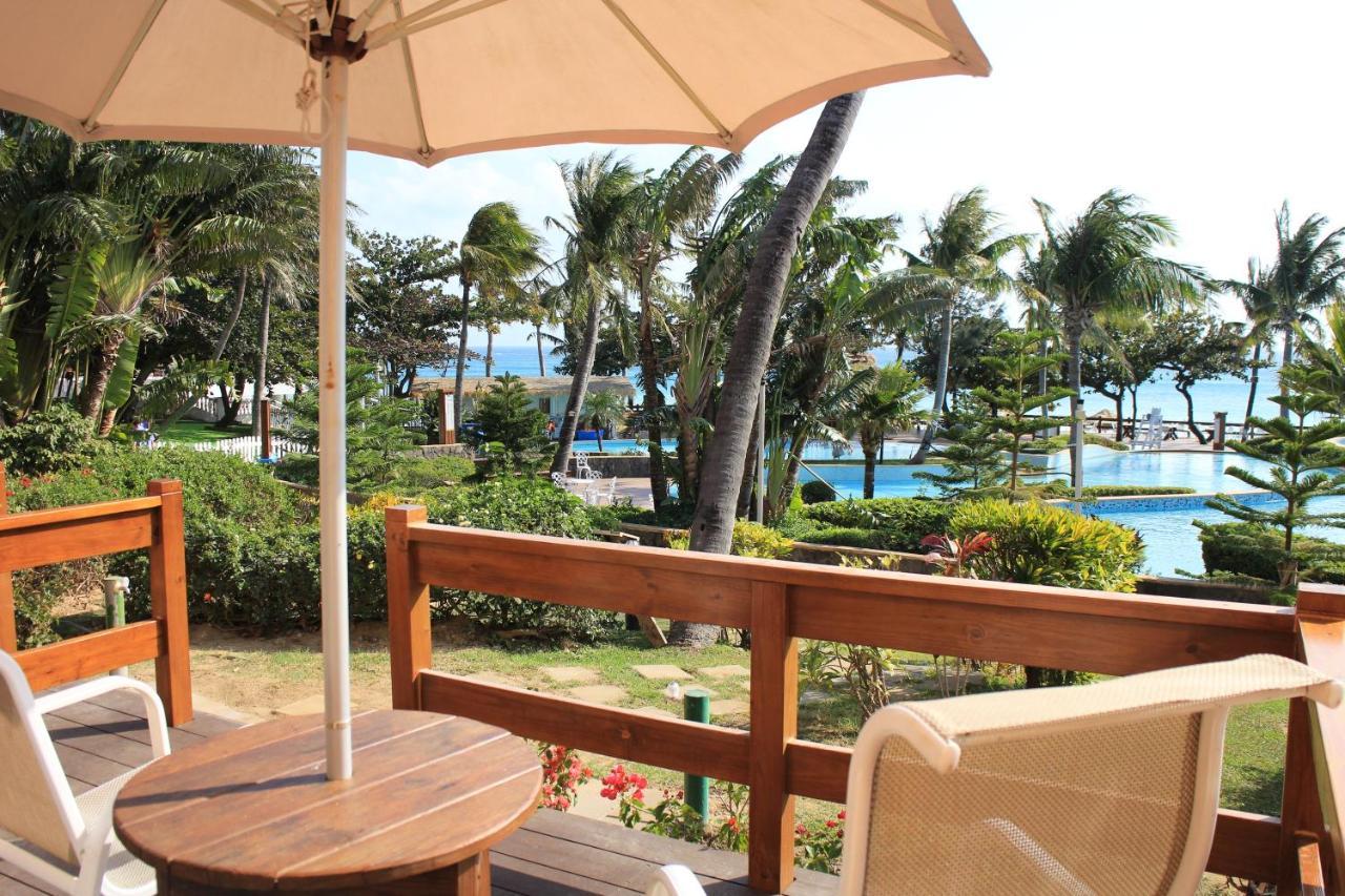 Chateau Beach Resort Kenting Bilik gambar View from a room at the resort